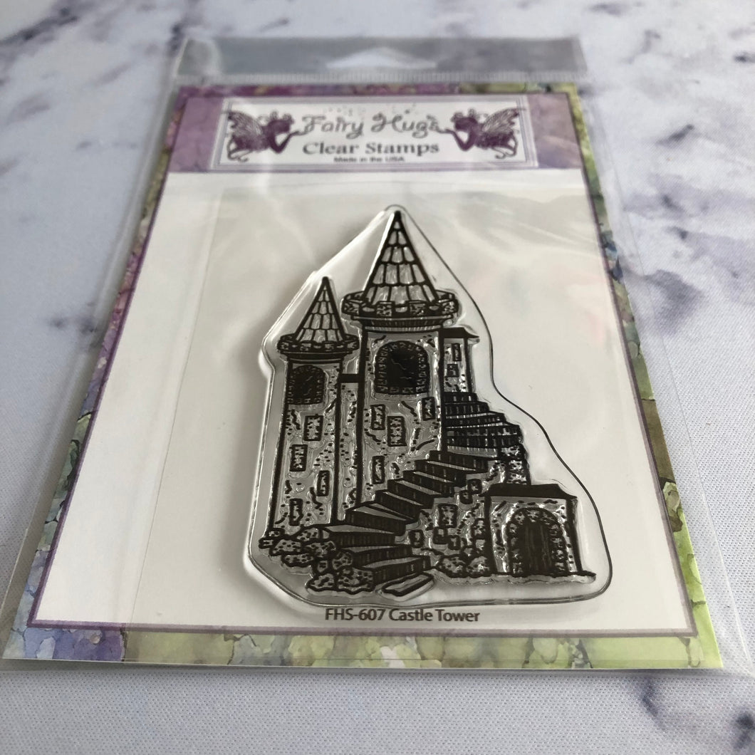 Fairy Hugs Stamps - Castle Tower