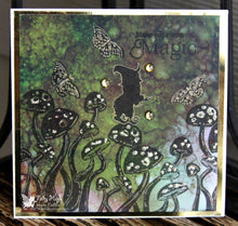 Load image into Gallery viewer, Fairy Hugs Stamps - Dancing Mushrooms - Fairy Hugs