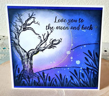 Load image into Gallery viewer, Fairy Hugs Stamps - Moon Tree - Fairy Hugs