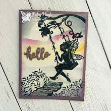 Load image into Gallery viewer, Fairy Hugs Stamps - Fairy Swing - Fairy Hugs