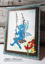 Load image into Gallery viewer, Fairy Hugs Stamps - Fairy Swing - Fairy Hugs