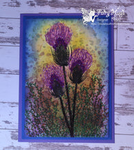 Load image into Gallery viewer, Fairy Hugs Stamps - Black Thistles - Fairy Hugs
