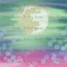 Load image into Gallery viewer, Fairy Hugs - Fairy-Scapes - 6" x 6" - Northern Lights