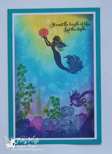 Fairy Hugs Stamps - Fan Coral - Fairy Hugs