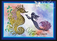 Load image into Gallery viewer, Fairy Hugs - Fairy-Scapes - 6" x 6" - Sea Diving - Fairy Hugs