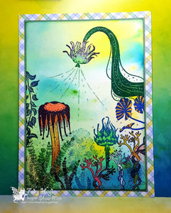 Fairy Hugs Stamps - Chess Mushrooms - Fairy Hugs