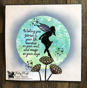 Fairy Hugs Stamps - Flutter Dust - Fairy Hugs