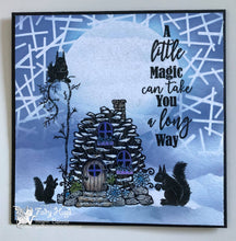 Load image into Gallery viewer, Fairy Hugs - Fairy-Scapes - 6" x 6" - Sticks