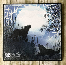 Load image into Gallery viewer, Fairy Hugs - Fairy-Scapes - 6" x 6" - Sticks