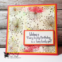 Load image into Gallery viewer, Fairy Hugs Stamps - Dandelion Sparkle
