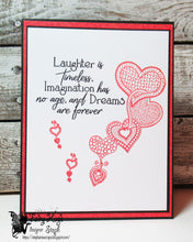 Load image into Gallery viewer, Fairy Hugs Stamps - Entangled Hearts
