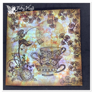Fairy Hugs Stamps - Coffee Word Collage
