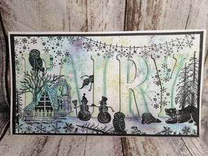 Fairy Hugs Stamps - Rugged Pines