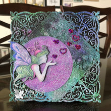 Load image into Gallery viewer, Fairy Hugs - Fairy-Scapes - 6" x 6" - Fairy Wings - Fairy Hugs