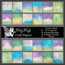 Load image into Gallery viewer, Fairy Hugs - 6&quot; x 6&quot; Paper Pad - Cloud Drop
