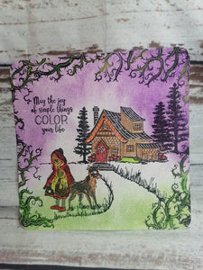 Fairy Hugs Stamps - Grandma's House