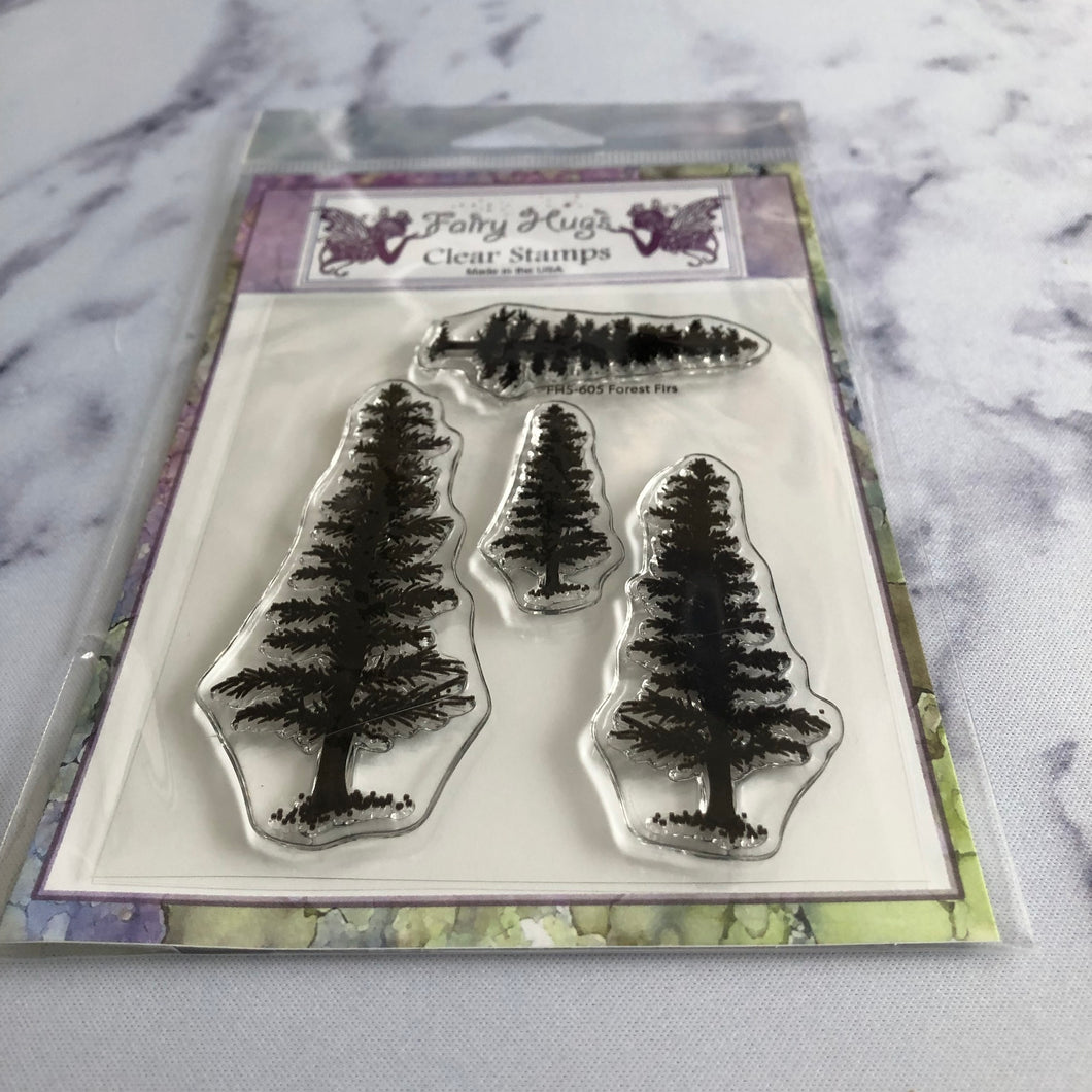 Fairy Hugs Stamps - Forest Firs