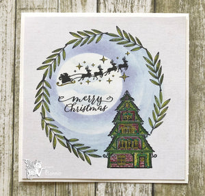 Fairy Hugs Stamps - Santa's Sleigh