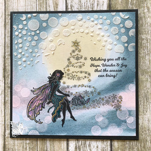 Fairy Hugs Stamps - Sparkle Tree
