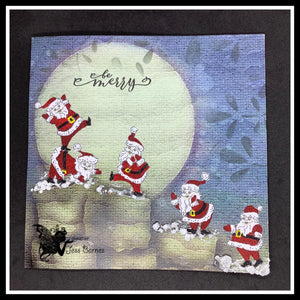 Fairy Hugs Stamps - Jolly Santas