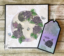 Load image into Gallery viewer, Fairy Hugs Stamps -  Hydrangea Nightfall
