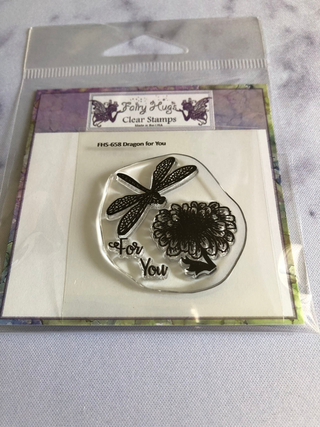 Fairy Hugs Stamps -  Dragonfly For You