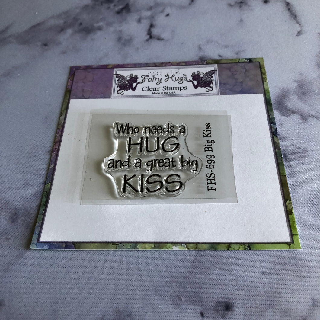 Fairy Hugs Stamps - Big Kiss