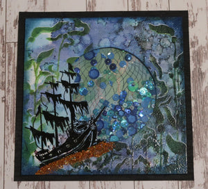 Fairy Hugs Stamps - Sunken Ship - Fairy Hugs