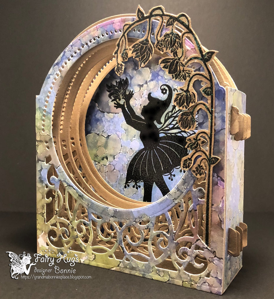 Fairy Hugs - Fairy-Scapes - 6" x 6" - Playground - Fairy Hugs