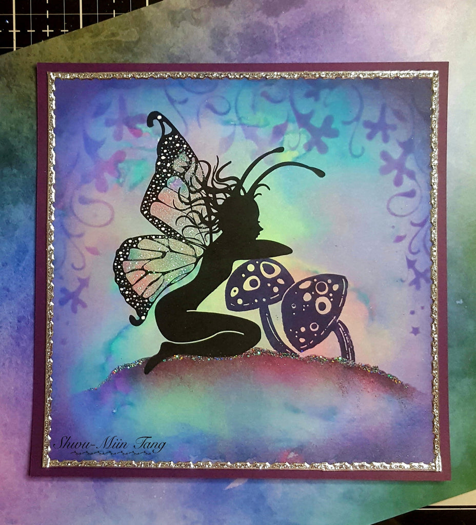 Fairy Hugs Stamps - Dancing Mushrooms - Fairy Hugs