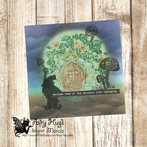 Fairy Hugs Stamps - Dancing Mushrooms - Fairy Hugs
