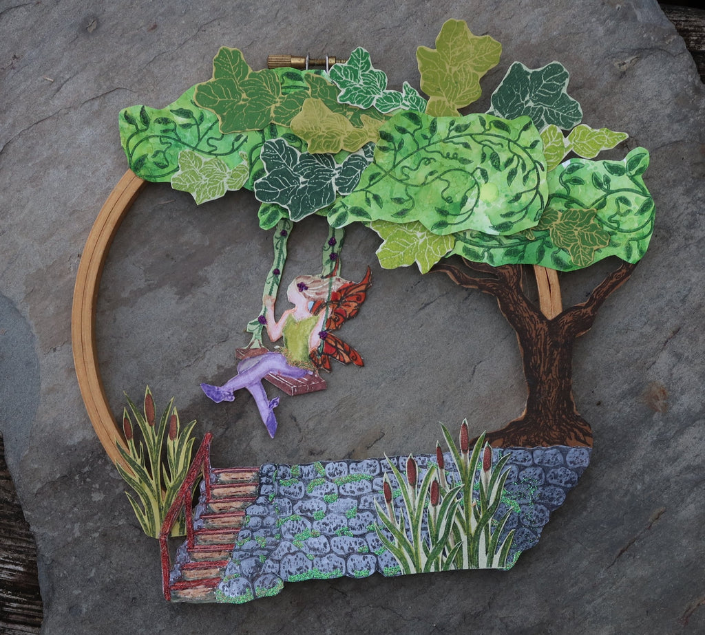 Fairy Hugs Stamps - Leafy Scrolls - Fairy Hugs