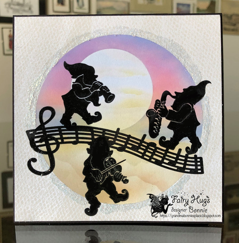 Fairy Hugs Stamps - Musical Walkway - Fairy Hugs