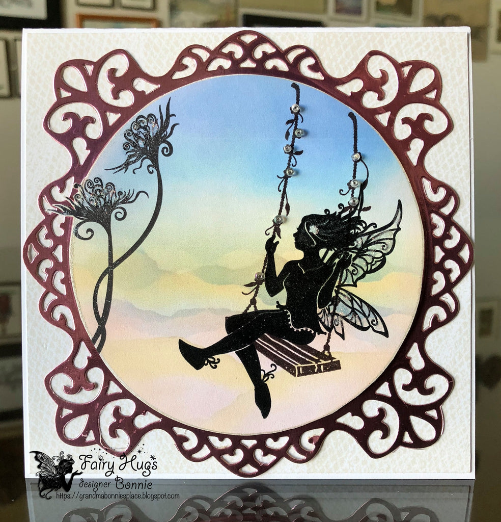 Fairy Hugs Stamps - Fairy Swing - Fairy Hugs