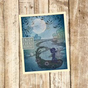 Fairy Hugs Stamps - Leafy Canoe - Fairy Hugs