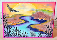 Load image into Gallery viewer, Fairy Hugs Stamps - Stream Scene - Fairy Hugs
