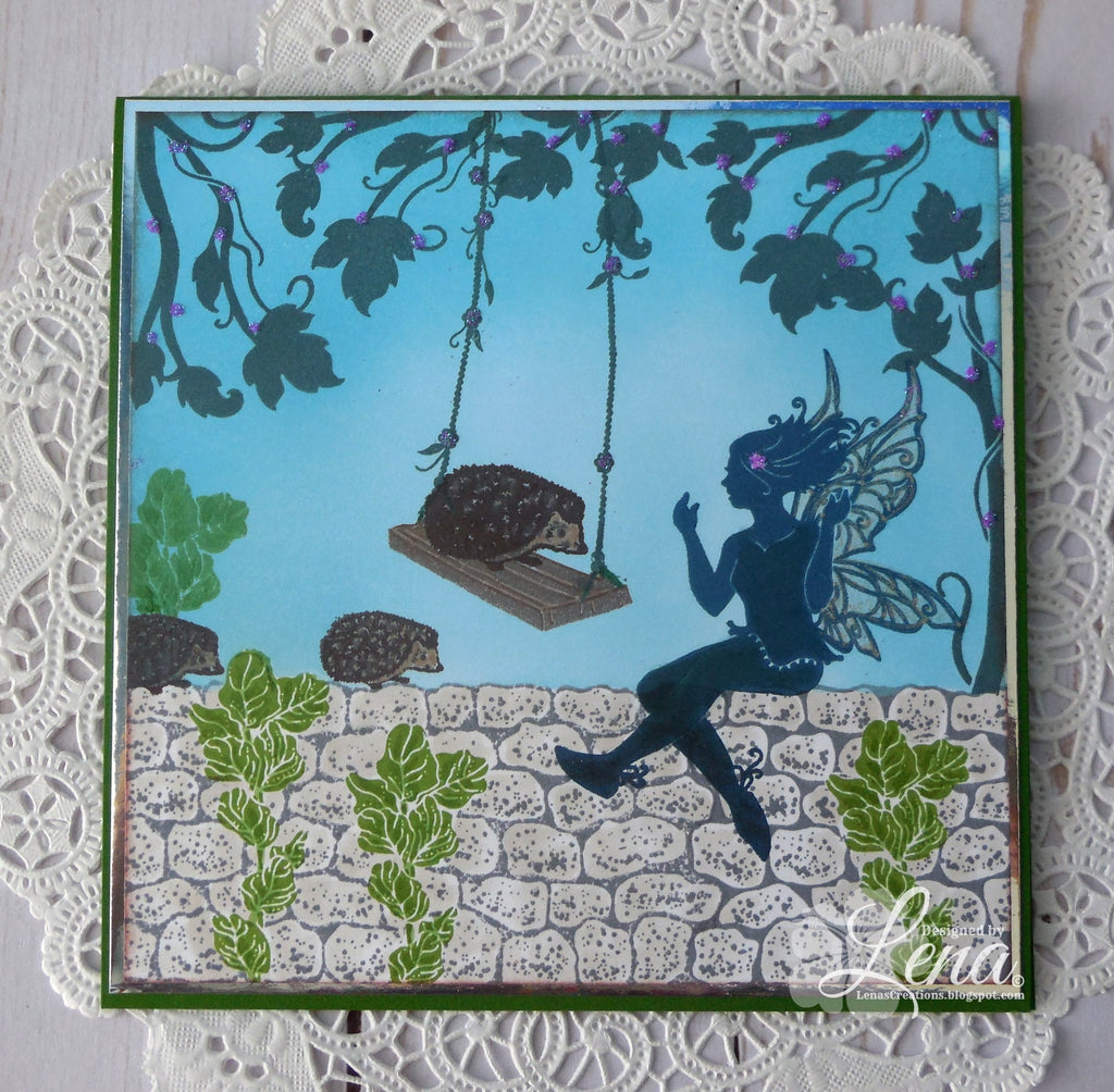Fairy Hugs Stamps - Fairy Swing - Fairy Hugs