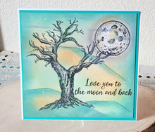 Load image into Gallery viewer, Fairy Hugs Stamps - Moon Tree - Fairy Hugs
