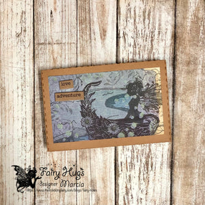 Fairy Hugs Stamps - Leafy Canoe - Fairy Hugs