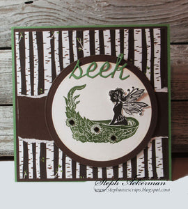 Fairy Hugs Stamps - Leafy Canoe - Fairy Hugs
