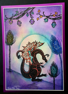 Fairy Hugs Stamps - Black Thistles - Fairy Hugs