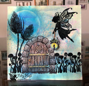 Fairy Hugs Stamps - Black Thistles - Fairy Hugs