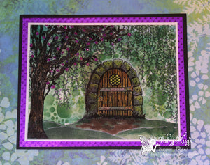 Fairy Hugs Stamps - Gnome Door - Fairy Hugs