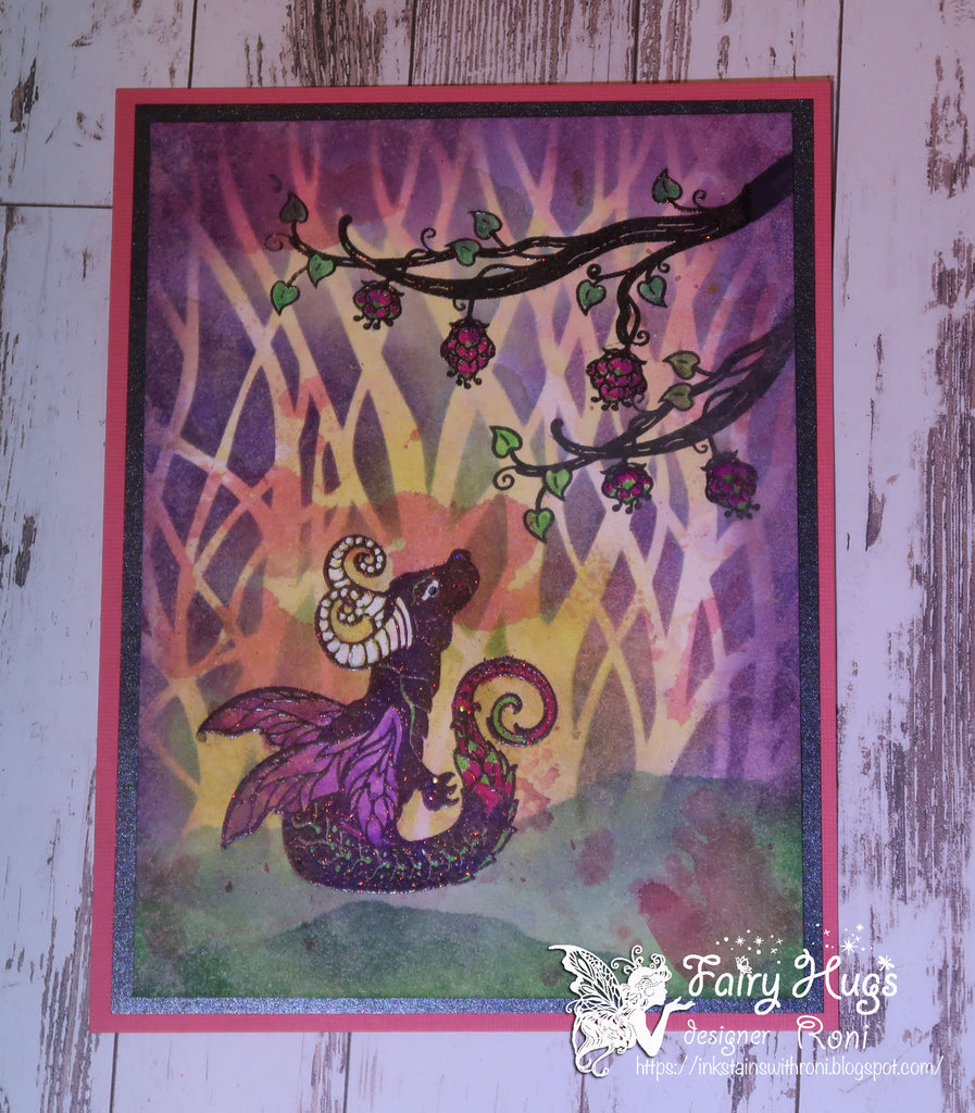 Fairy Hugs Stamps - Dragon Fruit Branch - Fairy Hugs