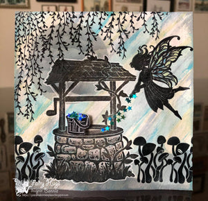 Fairy Hugs Stamps - Wishing Well - Fairy Hugs