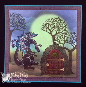 Fairy Hugs Stamps - Gnome Door - Fairy Hugs