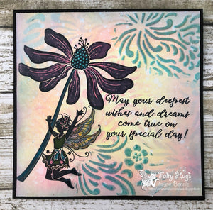 Fairy Hugs - Stencils - Fairy Florals