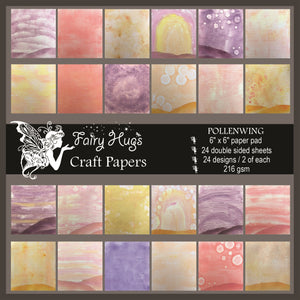 Fairy Hugs - 6" x 6" Paper Pad - Pollenwing Paper Pad