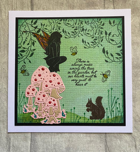 Fairy Hugs Dies - Nightglow Toadstool