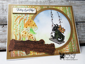 Fairy Hugs Dies - Nightglow Toadstool